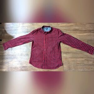 Vince. Men's checkered shirt